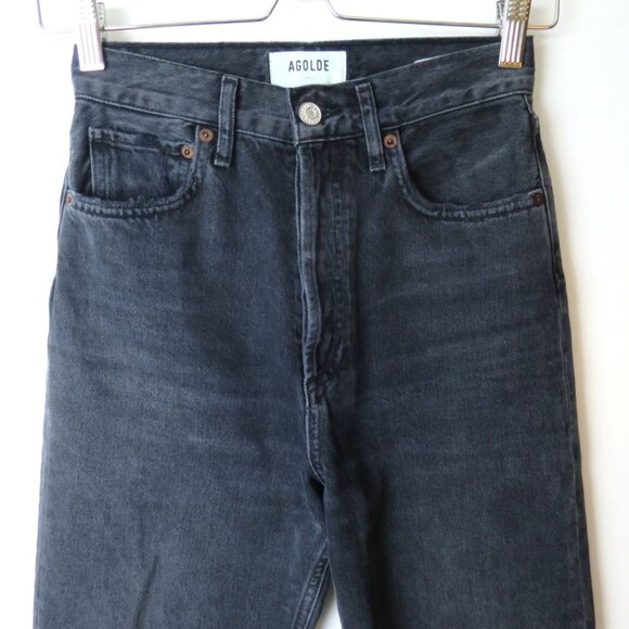 Agolde 90s Pinch Waist High Rise Straight Jean Size 23 - Picture 6 of 16